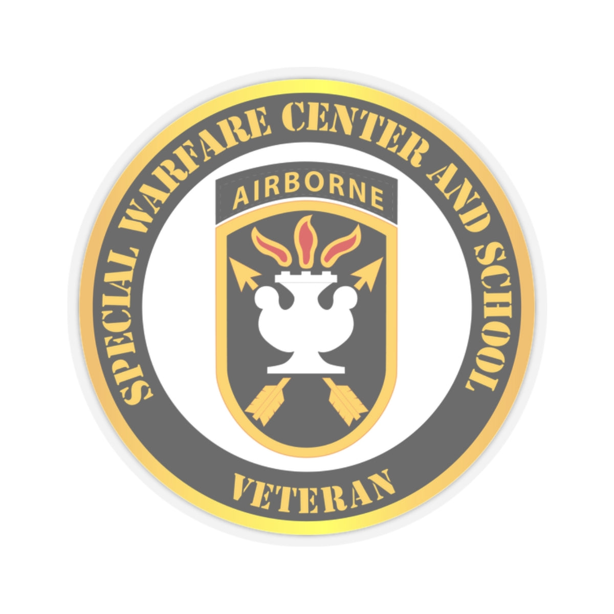Kiss-Cut Stickers - SOF - JFKSWCS - SSI - Veteran