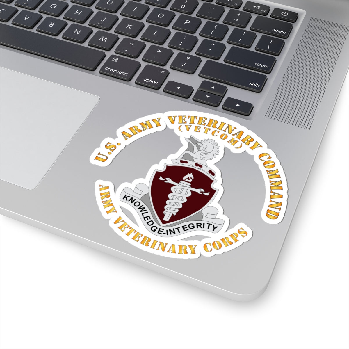 Kiss-Cut Stickers - US Veterinary Command - VETCOM - Veterinary Corps