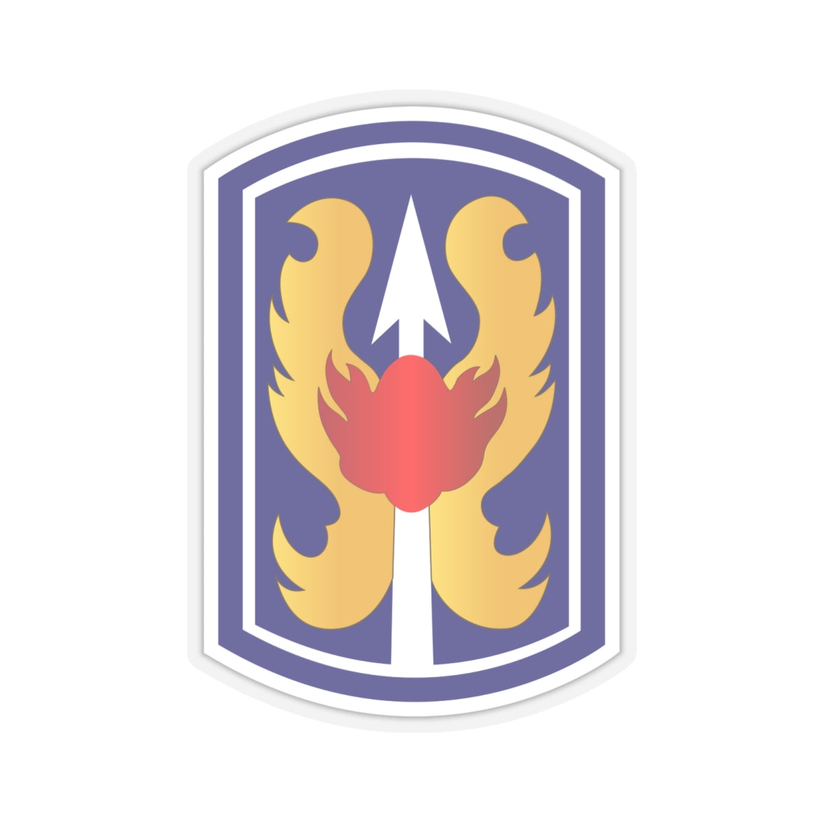 Kiss-Cut Stickers - SSI - Vietnam - 199th Infantry Brigade wo Txt
