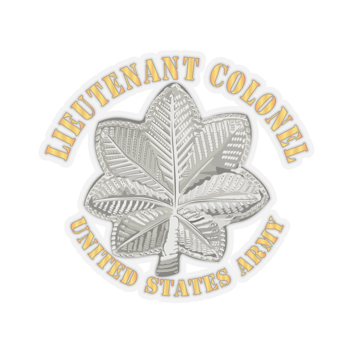 Kiss-Cut Stickers - Lieutenant Colonel - LTC - V1