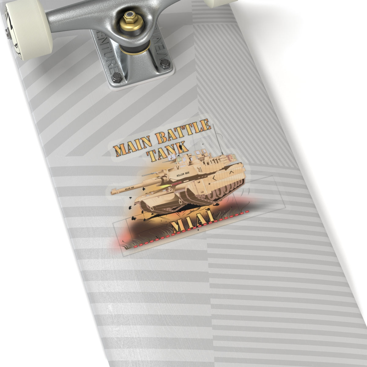 Kiss-Cut Stickers - Main Battle Tank - M1A1 X 300