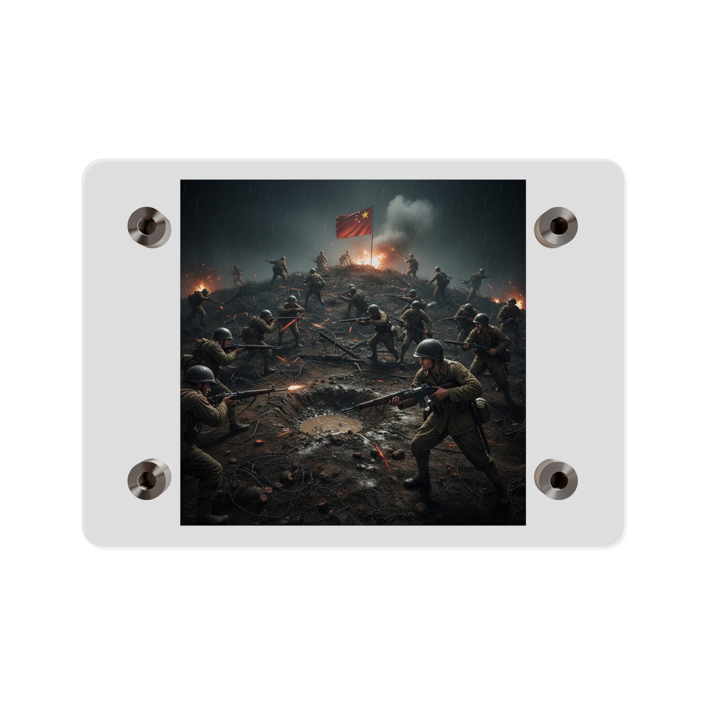 Acrylic Wall Art Panel - PorkChop Hill - Korean War