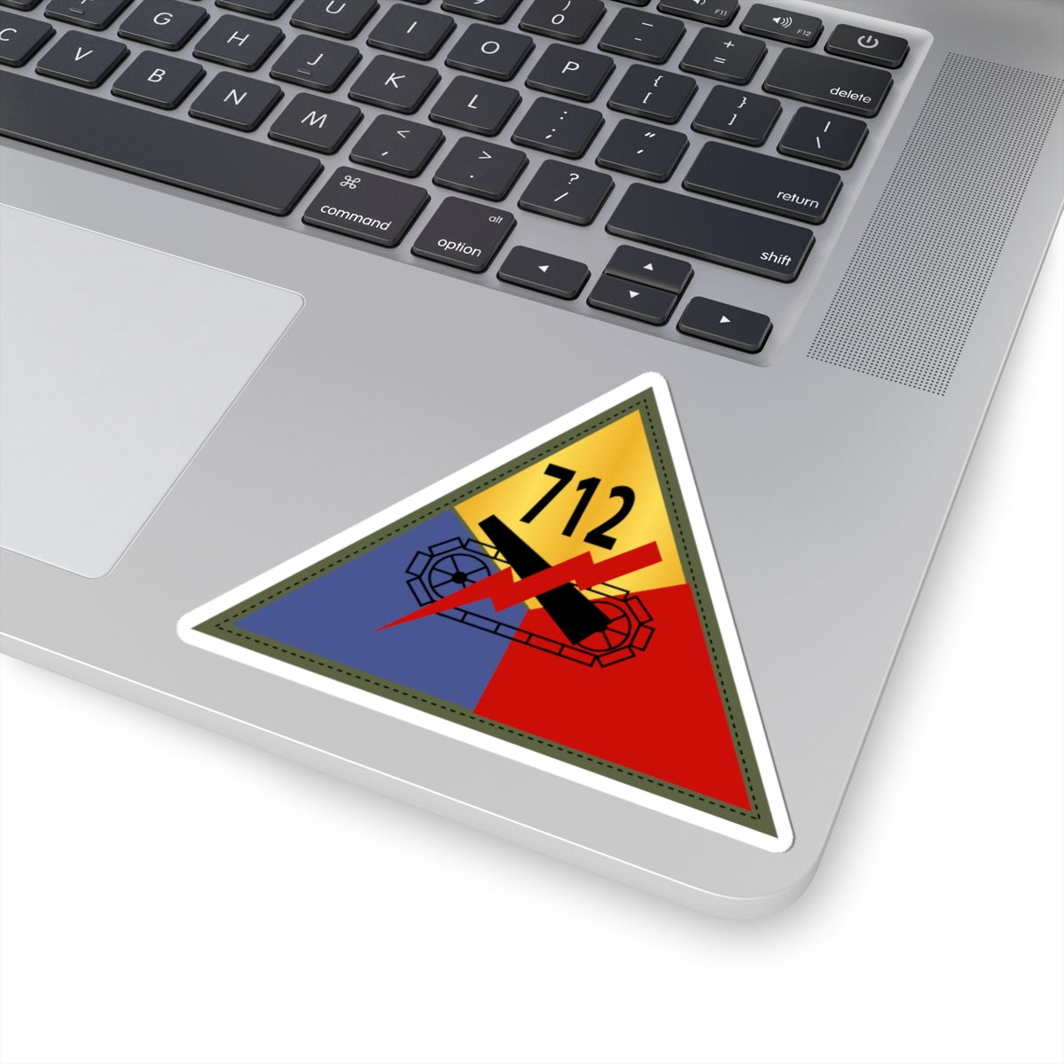 Kiss-Cut Stickers - 712th Tank Battalion SSI