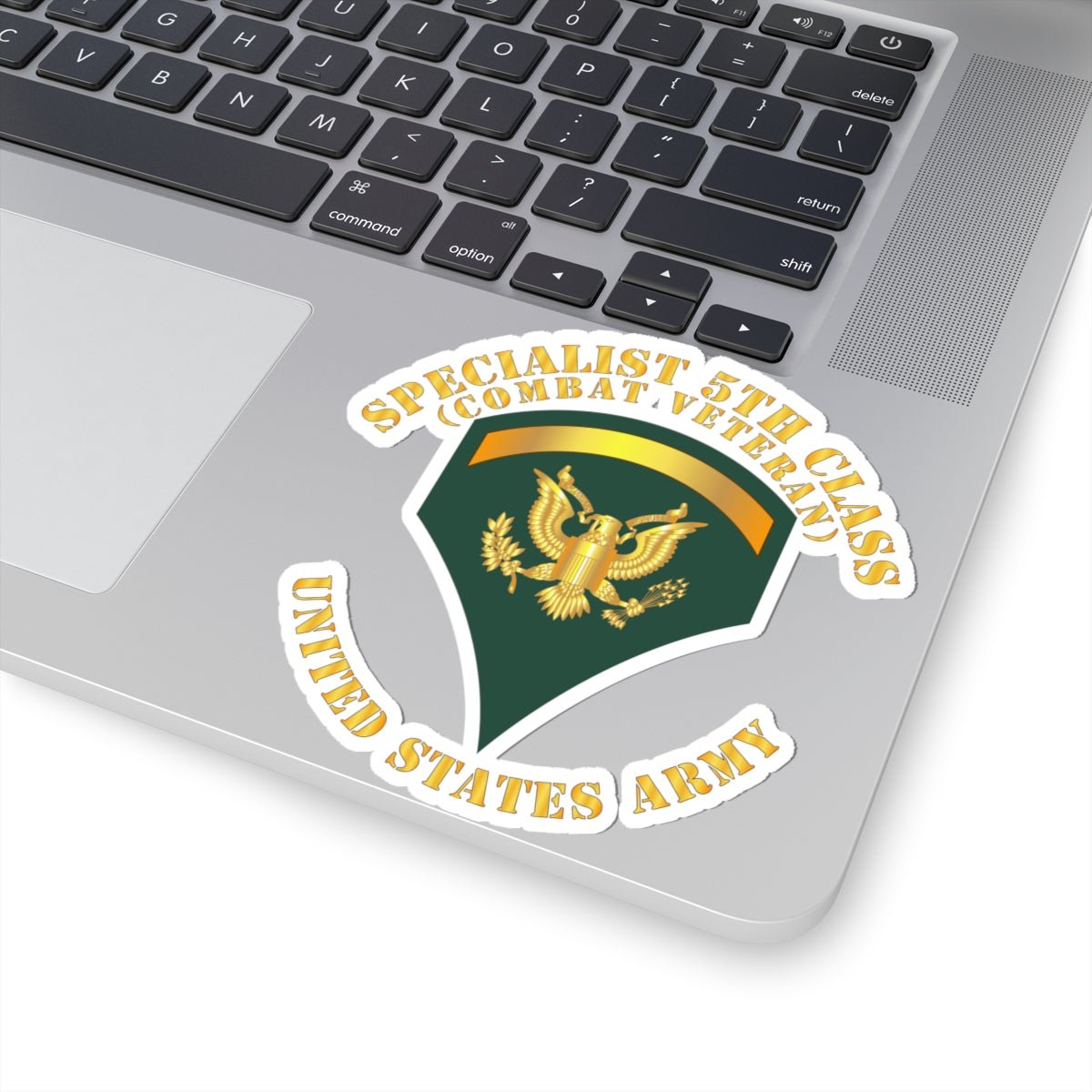 Kiss-Cut Stickers - Specialist 5th Class - SP5 - Combat Veteran