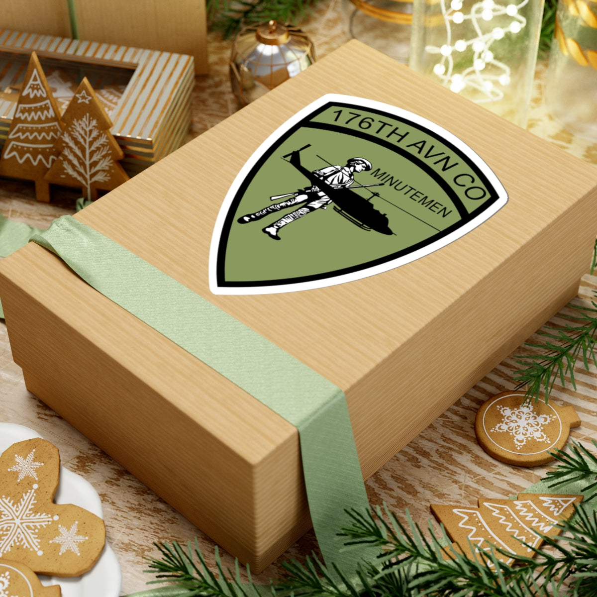 Kiss-Cut Stickers - 176th Assault Helicopter Co wo txt