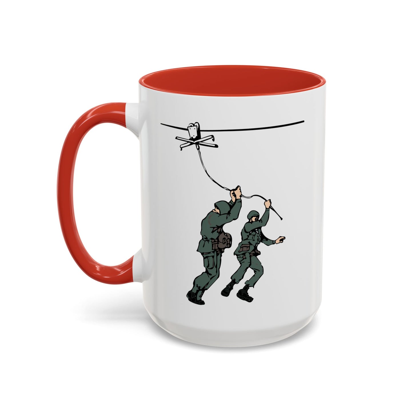 Accent Coffee Mug (11oz & 15oz) - Airborne - Lateral Drift Trainer X 300
