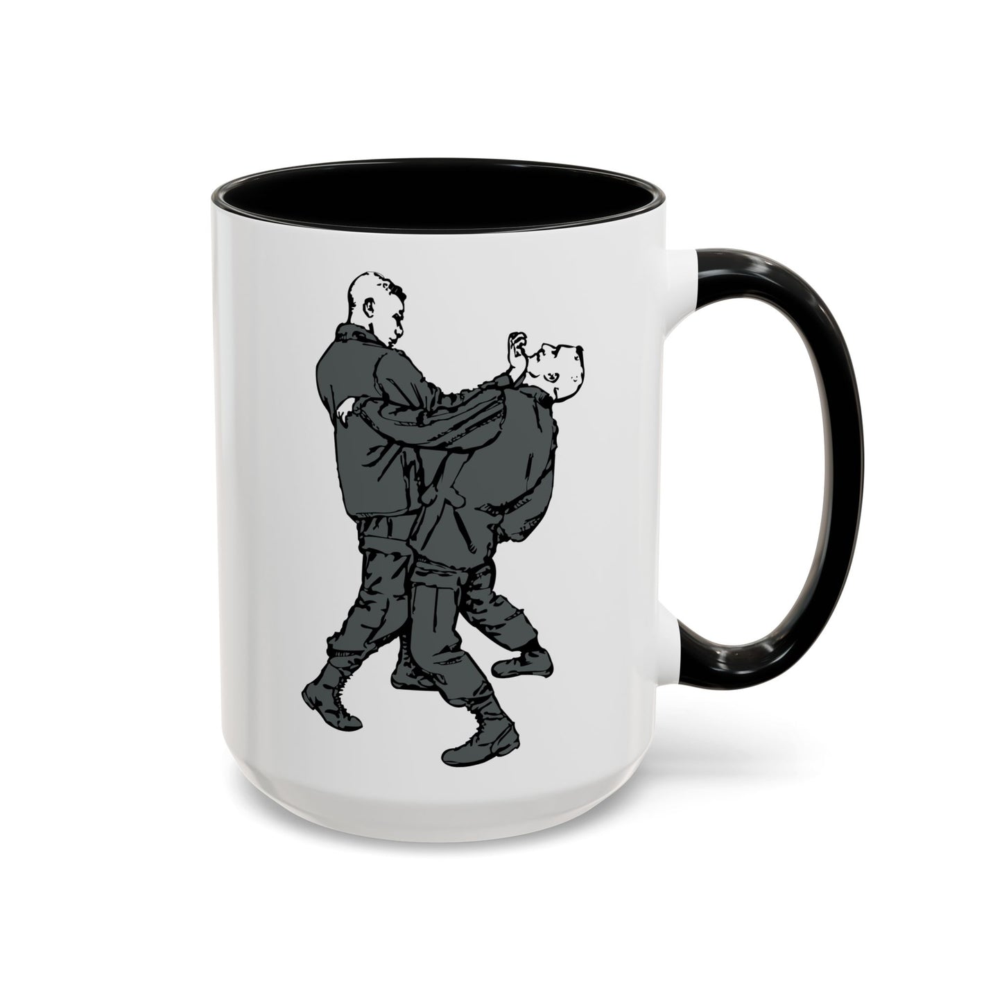 Accent Coffee Mug (11oz & 15oz) - Palm-Heel Strike to Chin X 300