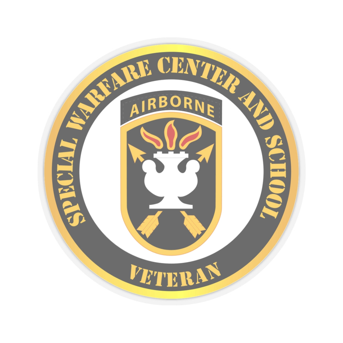 Kiss-Cut Stickers - SOF - JFKSWCS - SSI - Veteran