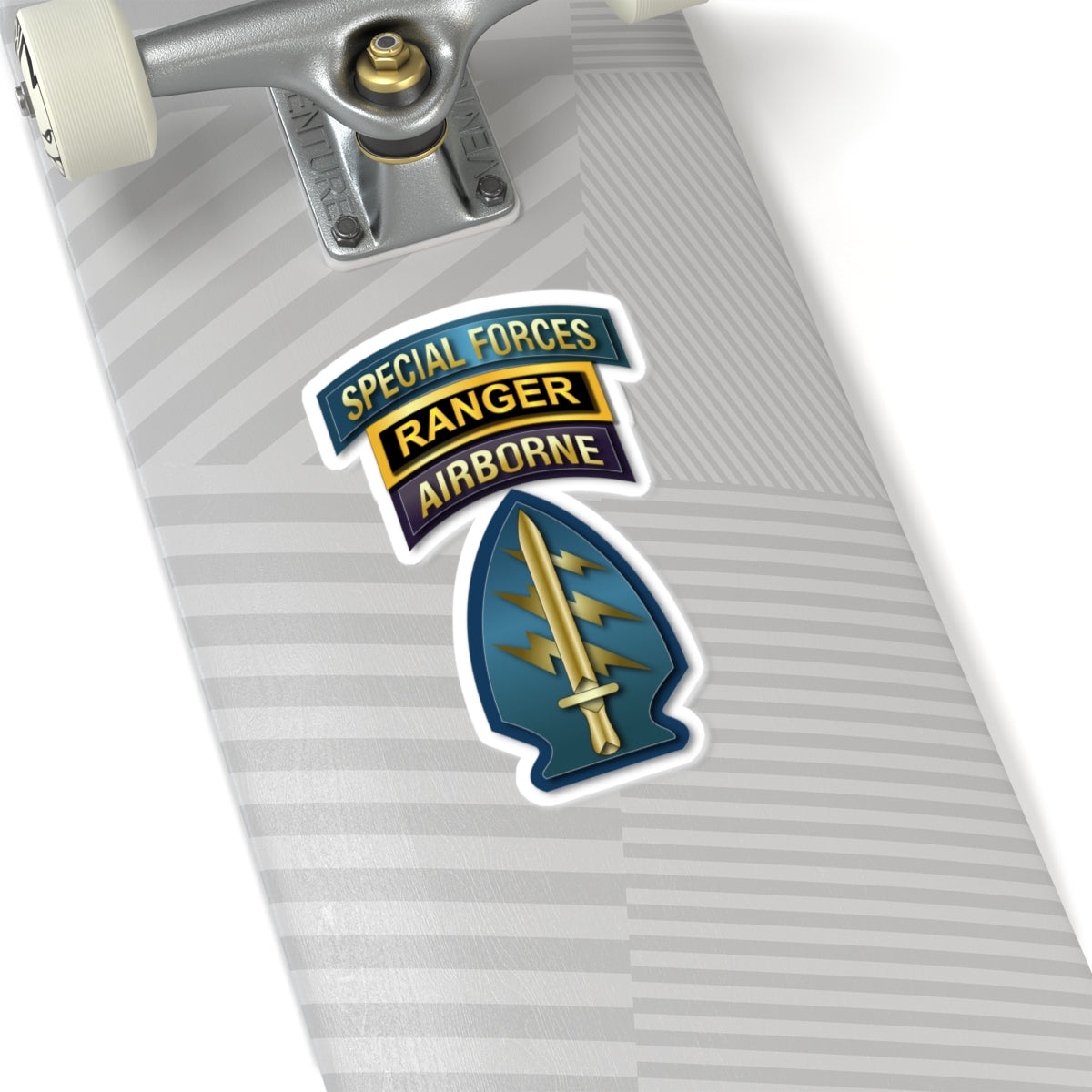 Kiss-Cut Stickers - SOF - Special Forces - Ranger -SSI V1