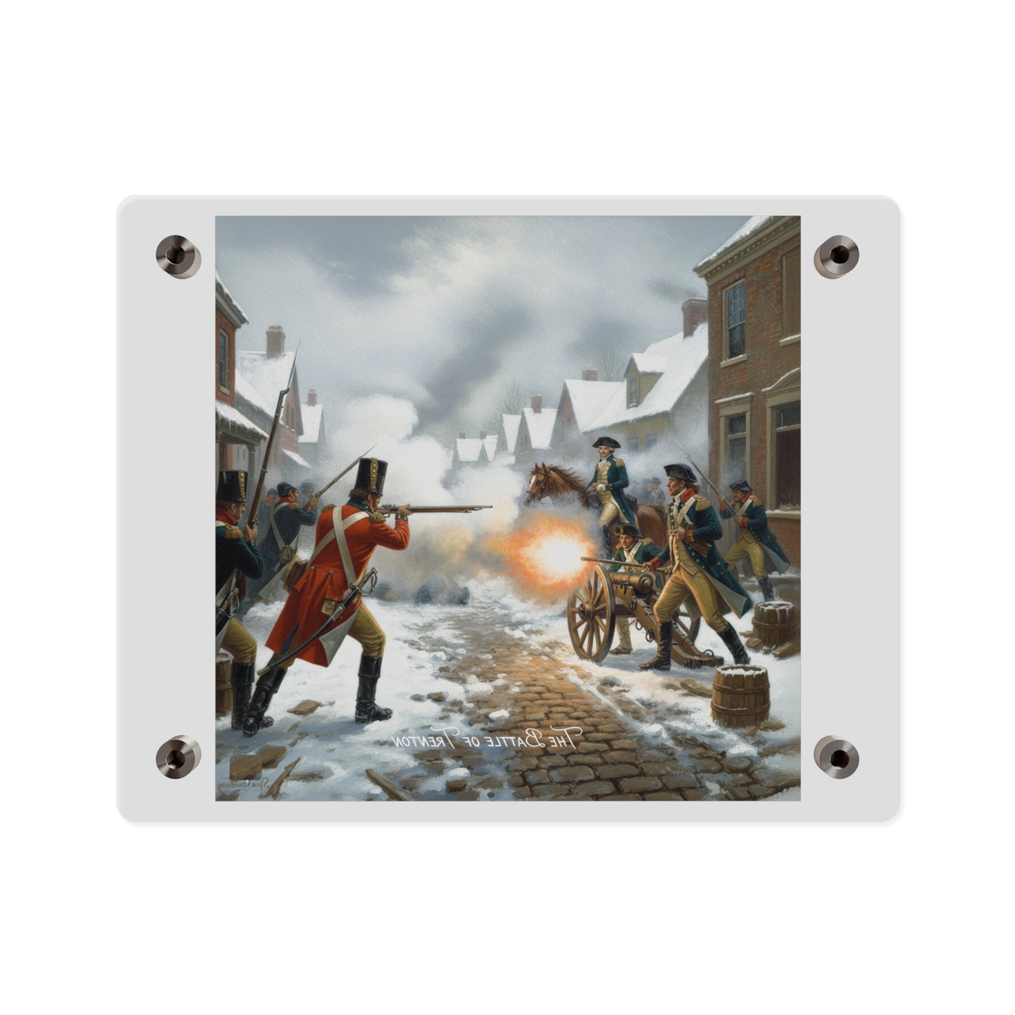 Acrylic Wall Art Panel - Battle of Trenton