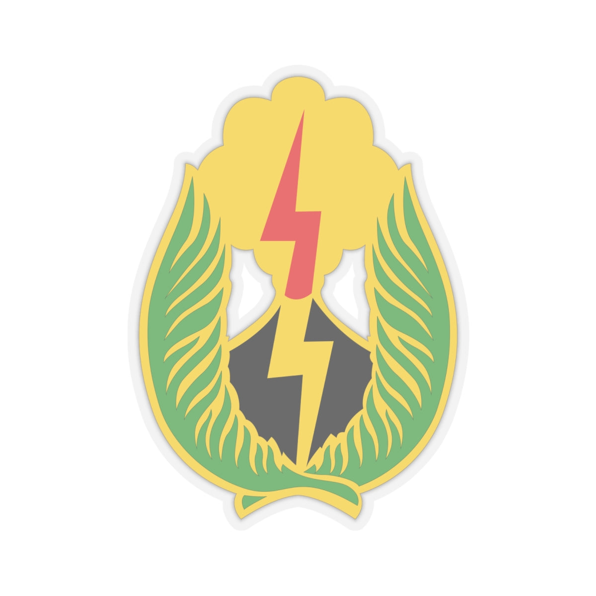 Kiss-Cut Stickers - DUI - 25th Infantry Division X 300
