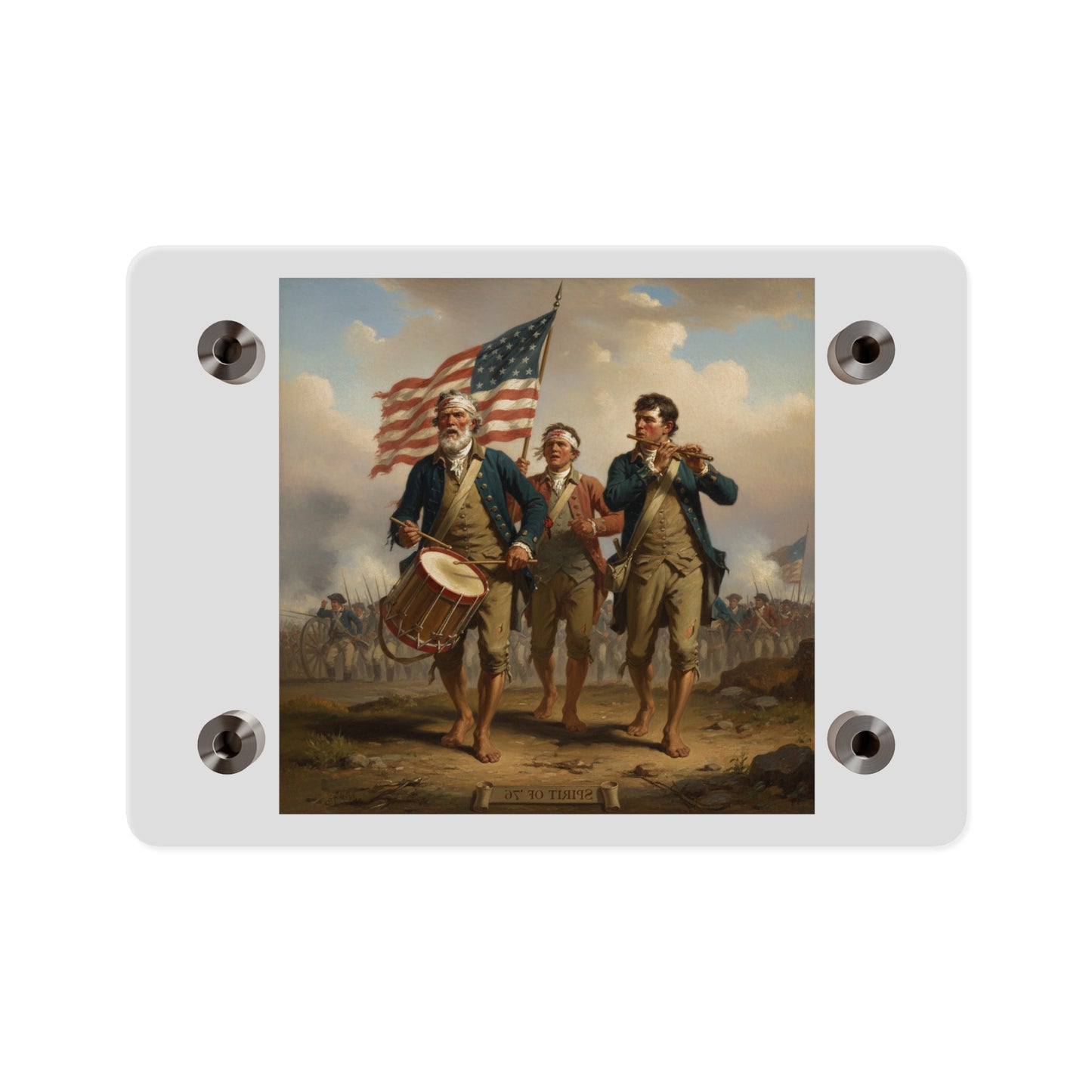 Acrylic Wall Art Panel - Spirit of 76