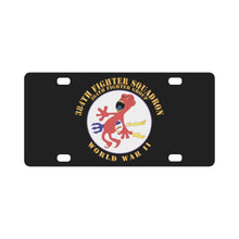 Load image into Gallery viewer, 384th Fighter Squadron - 364th Fighter Group - WWII X 300 Classic License Plate
