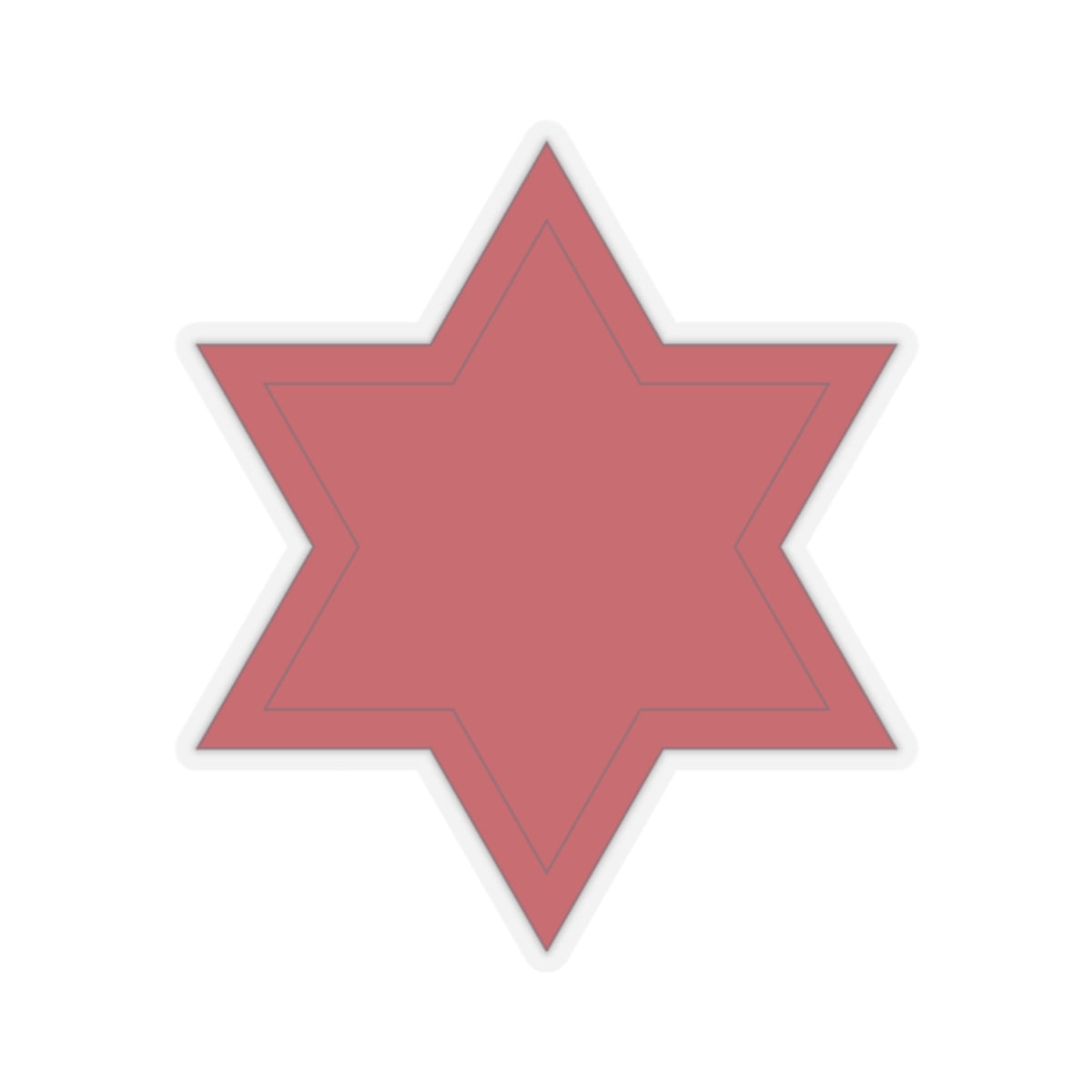 A kiss-Cut Stickers depicting the 6th Infantry Division 