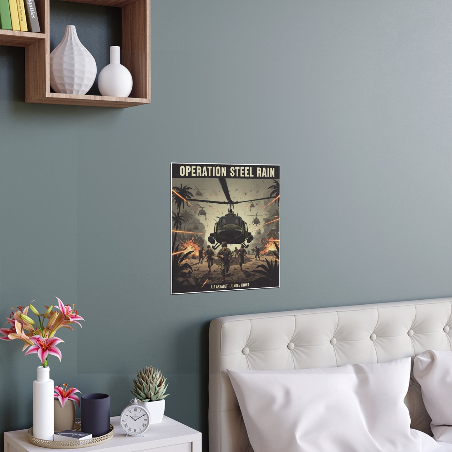 Indoor and Outdoor Silk Posters - Air Assault - Vietnam - Operation Steel Rain