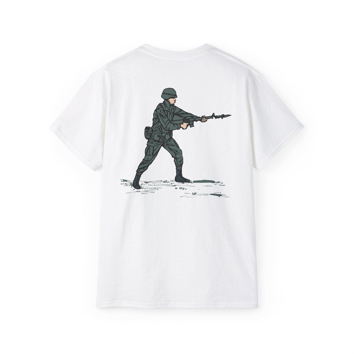 Unisex Ultra Cotton Tee - Bayonet Training-Modified Thrust X 300