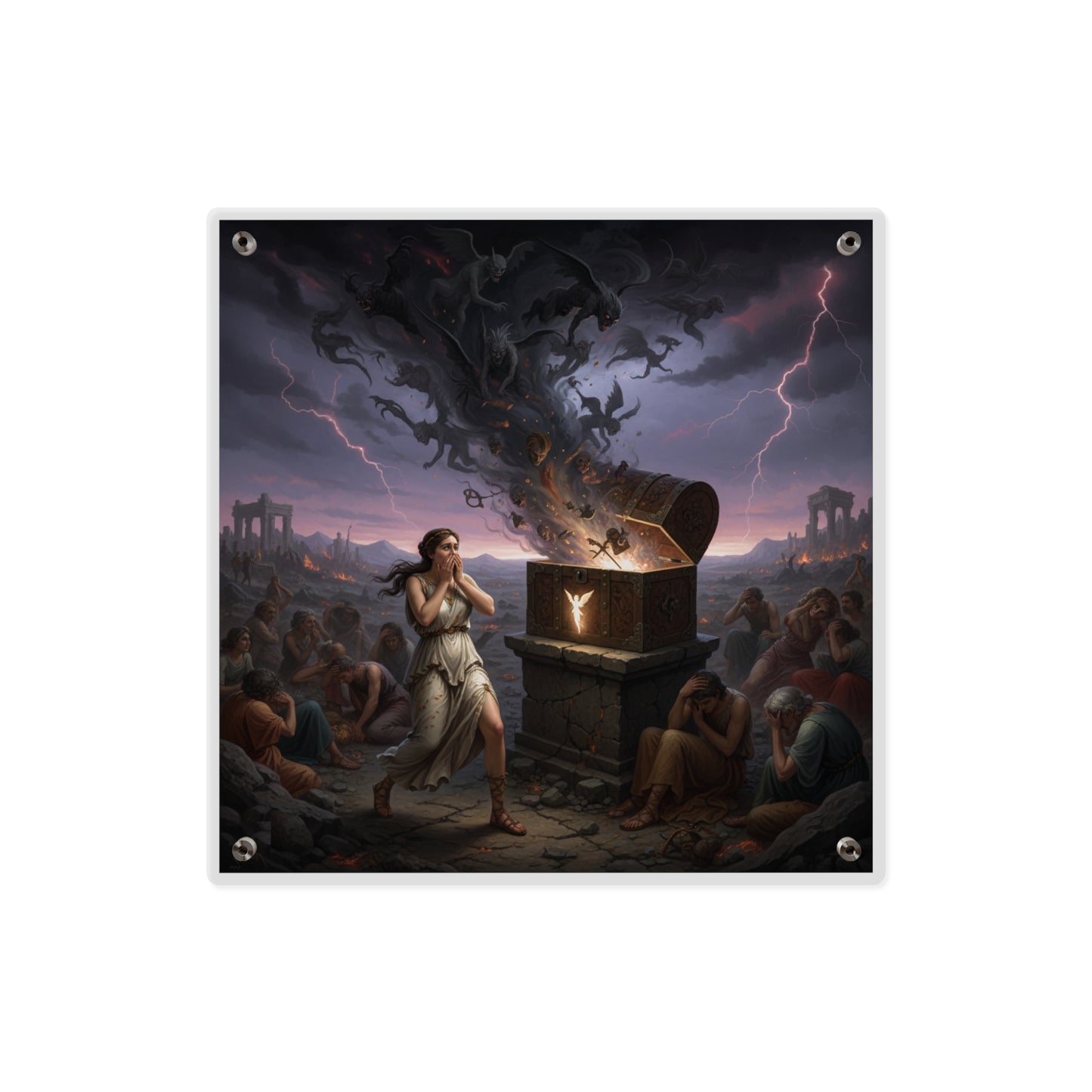 Acrylic Wall Art Panel - Pandoras box