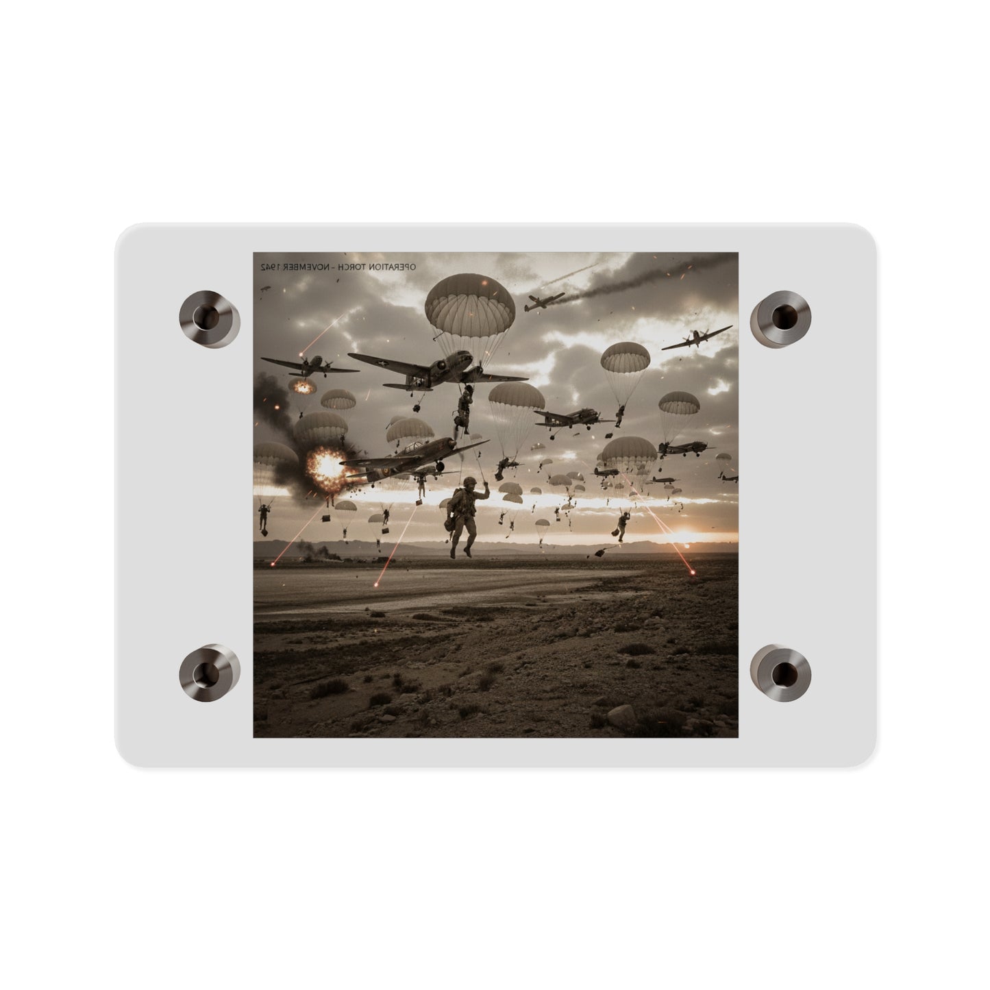 Acrylic Wall Art Panel - Operation Torch Nov 1942