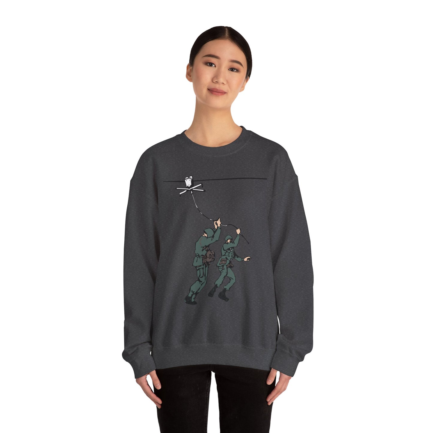 Crewneck Sweatshirt - Airborne - Lateral Drift Trainer X 300