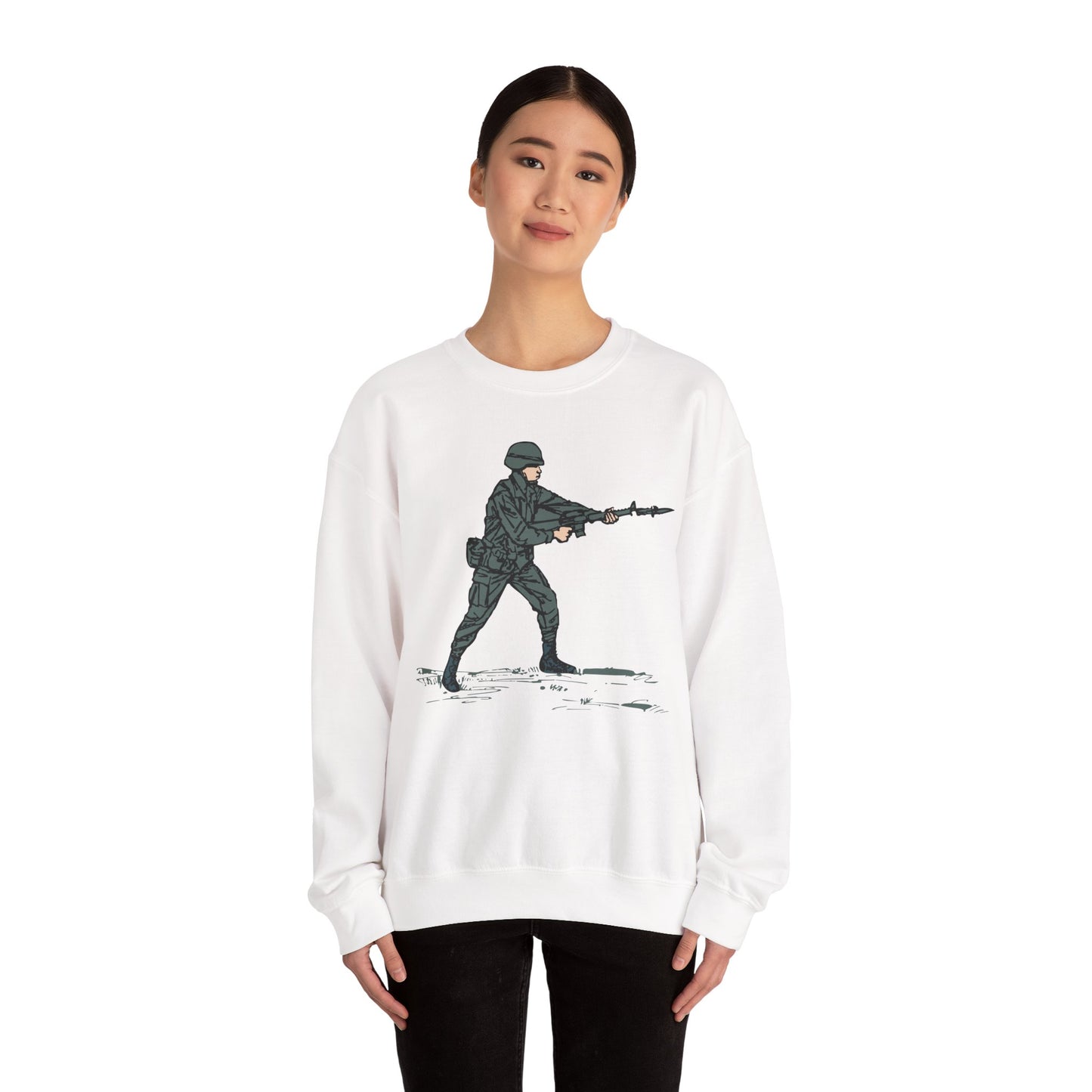 Crewneck Sweatshirt - Bayonet Training-Modified Thrust X 300