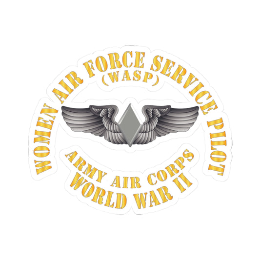 Kiss-Cut Stickers - AAC - WASP Wing (Women Air Force Service Pilot)