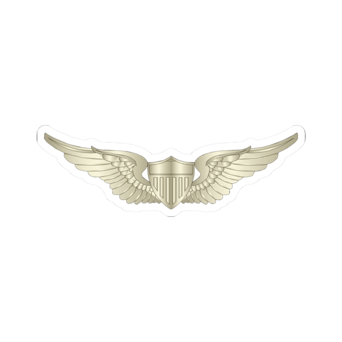 Kiss-Cut Stickers - Aviator - Pilot Badge wo Txt