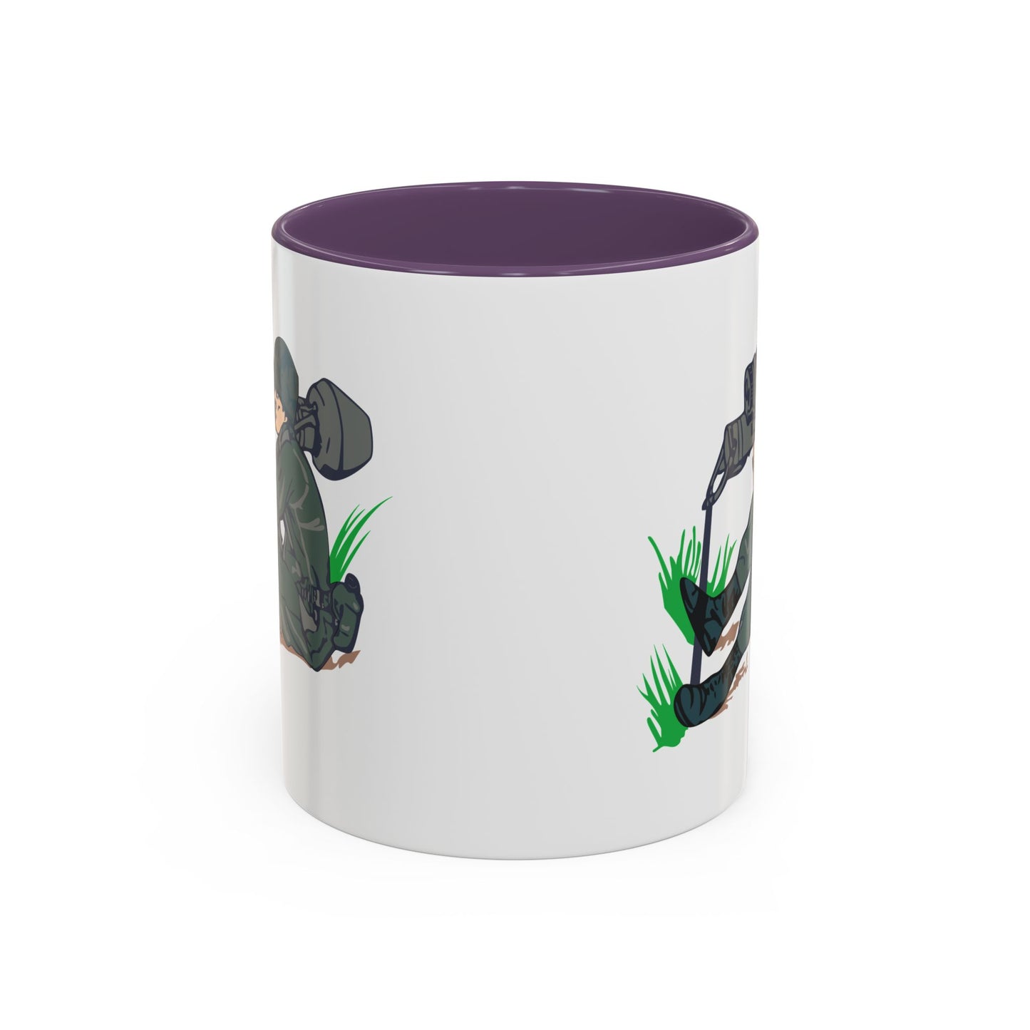 Accent Coffee Mug (11oz & 15oz) - Anti Armor M47 Dragon X 300