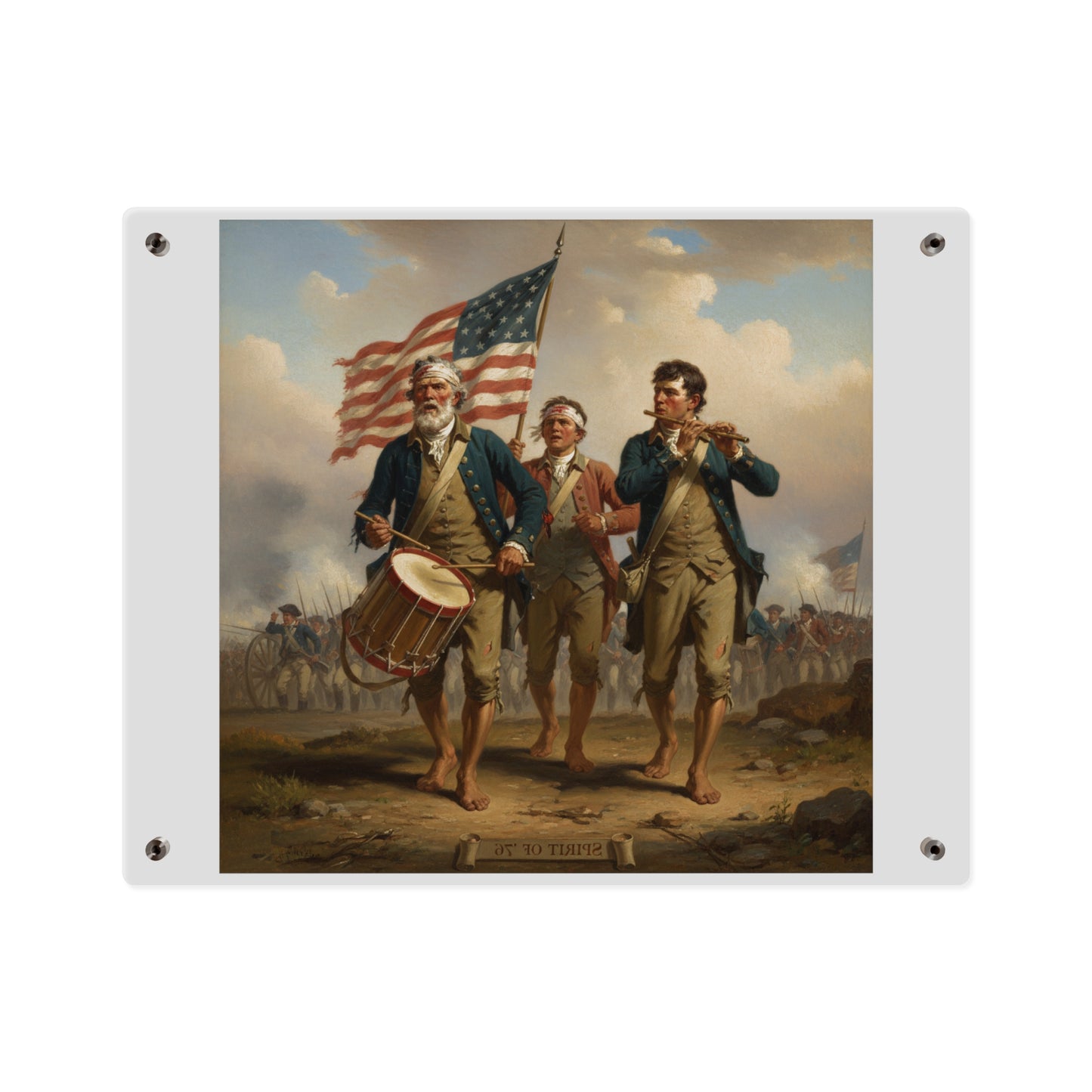 Acrylic Wall Art Panel - Spirit of 76