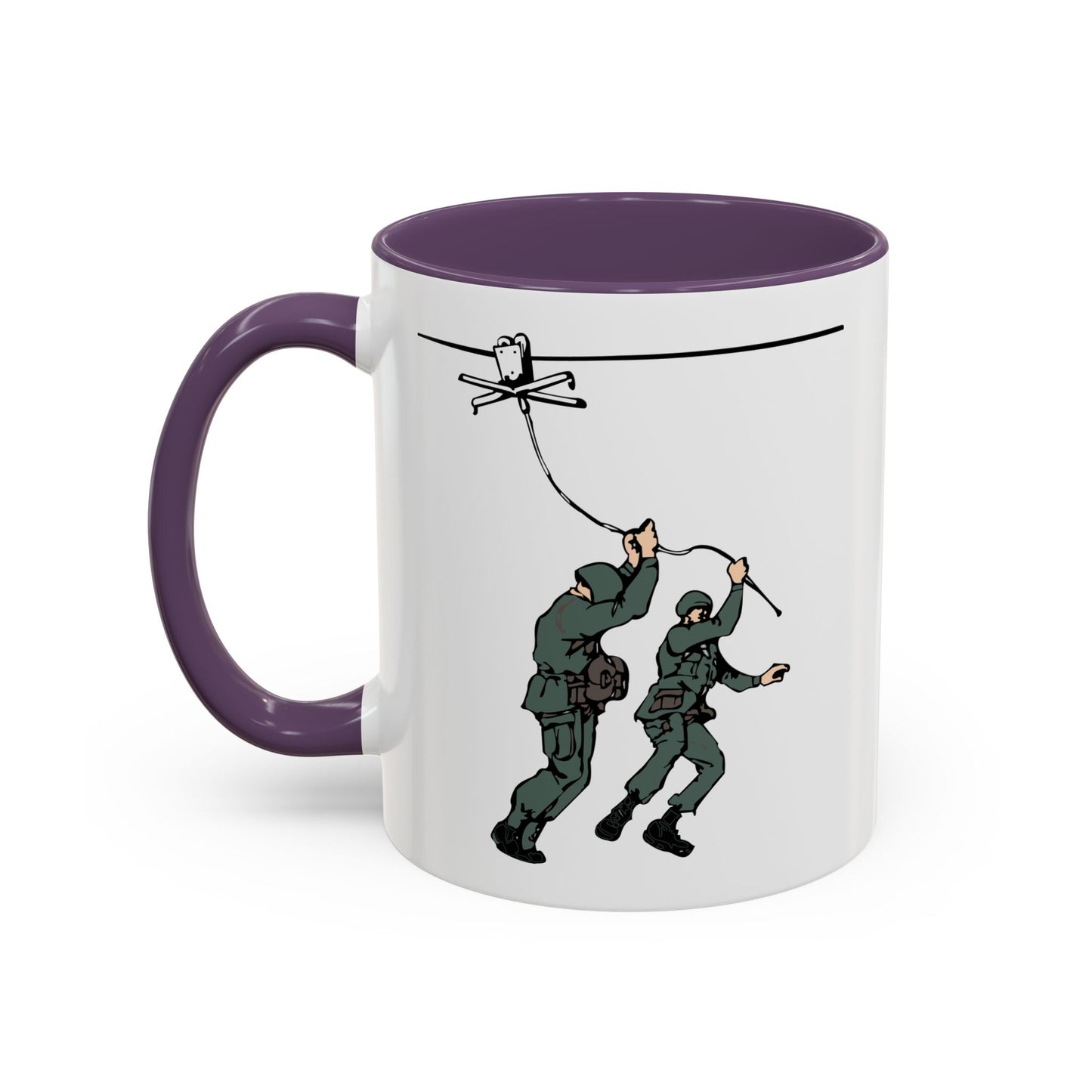 Accent Coffee Mug (11oz & 15oz) - Airborne - Lateral Drift Trainer X 300