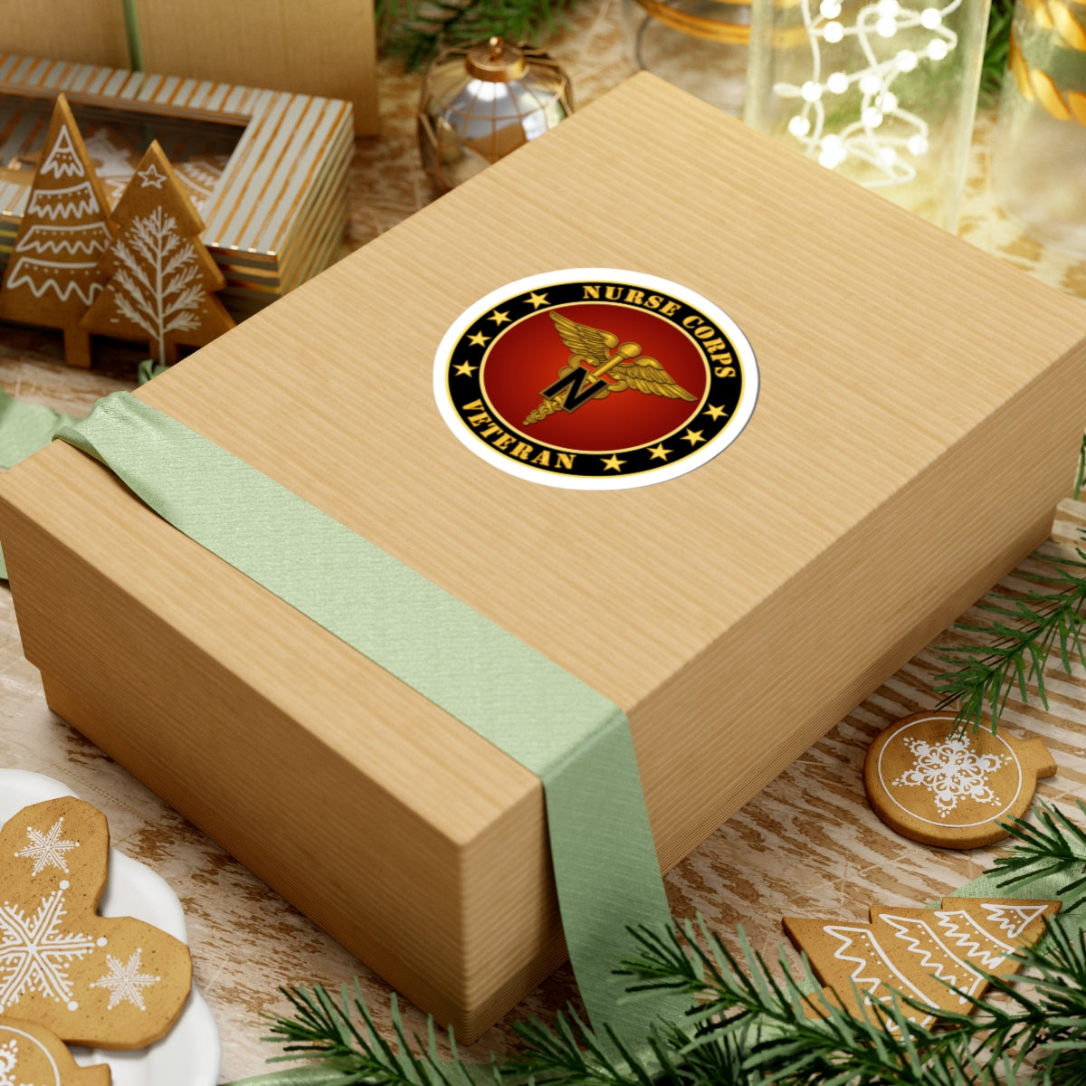 Kiss-Cut Stickers - Nurse Corps Veteran