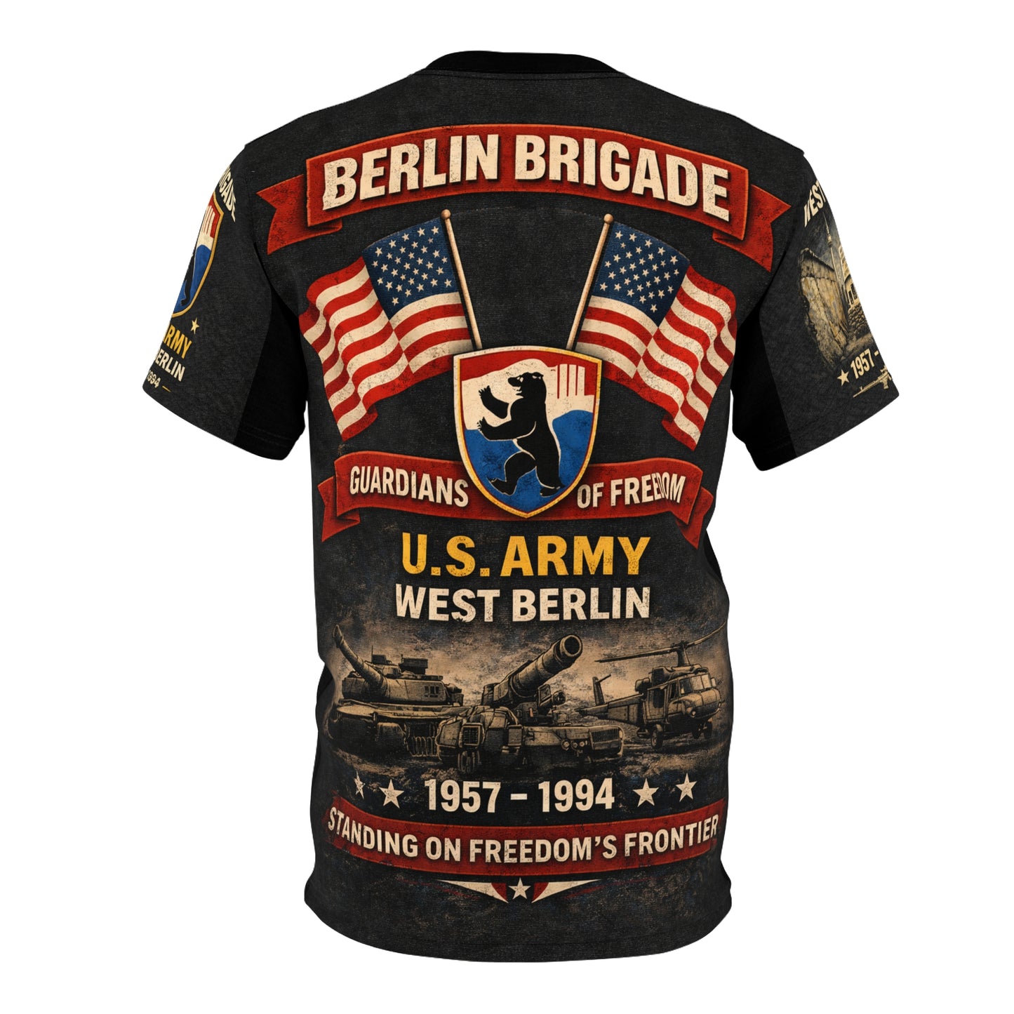 Berlin Brigade Veterans Tribute Tee — All-Over Print
