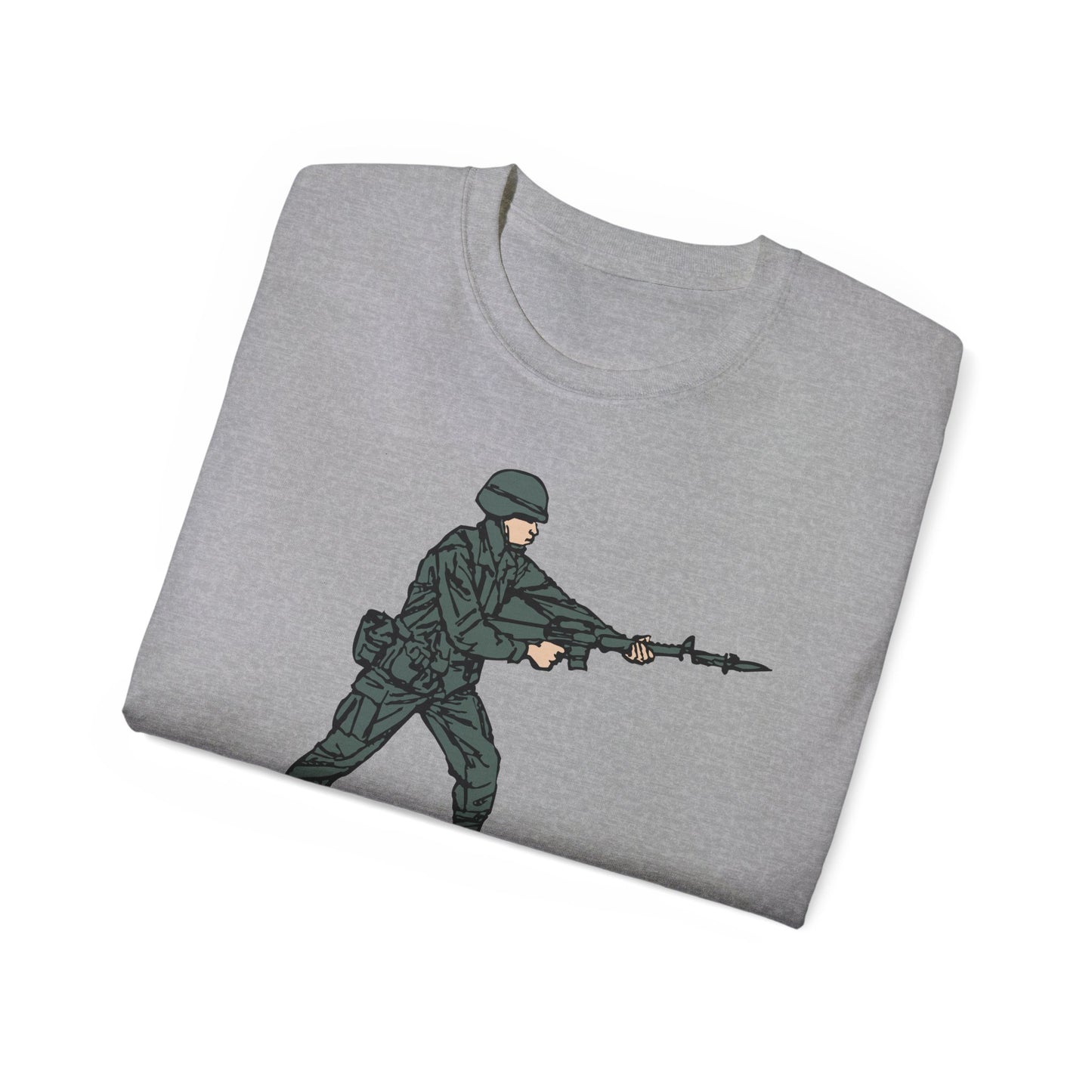 Unisex Ultra Cotton Tee - Bayonet Training-Modified Thrust X 300