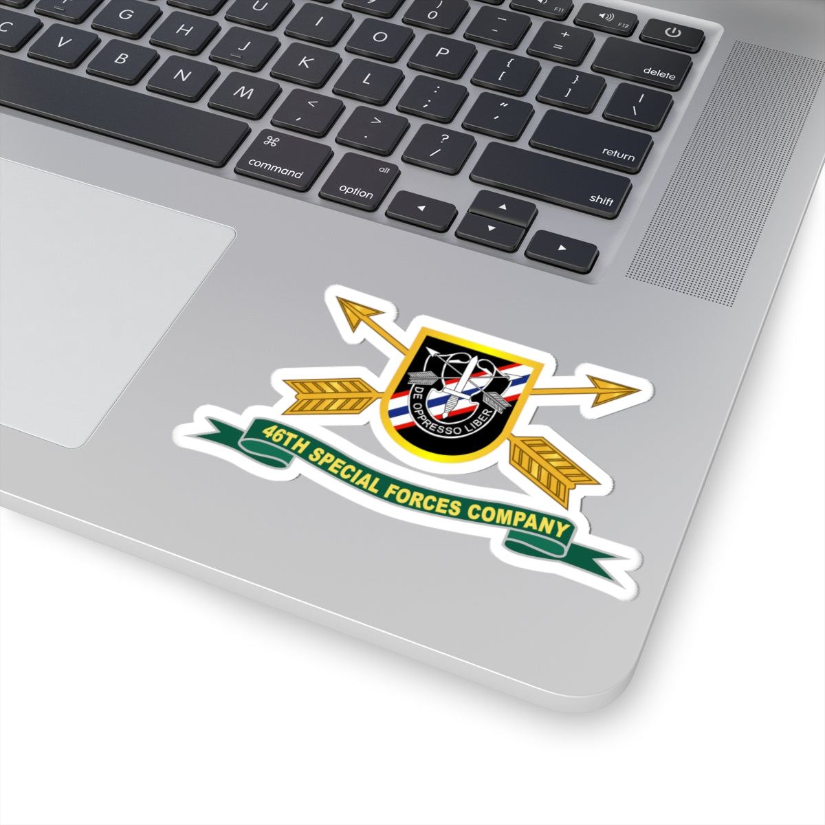 Kiss-Cut Stickers - 46th Special Forces Company - Flash w Br - Ribbon X 300