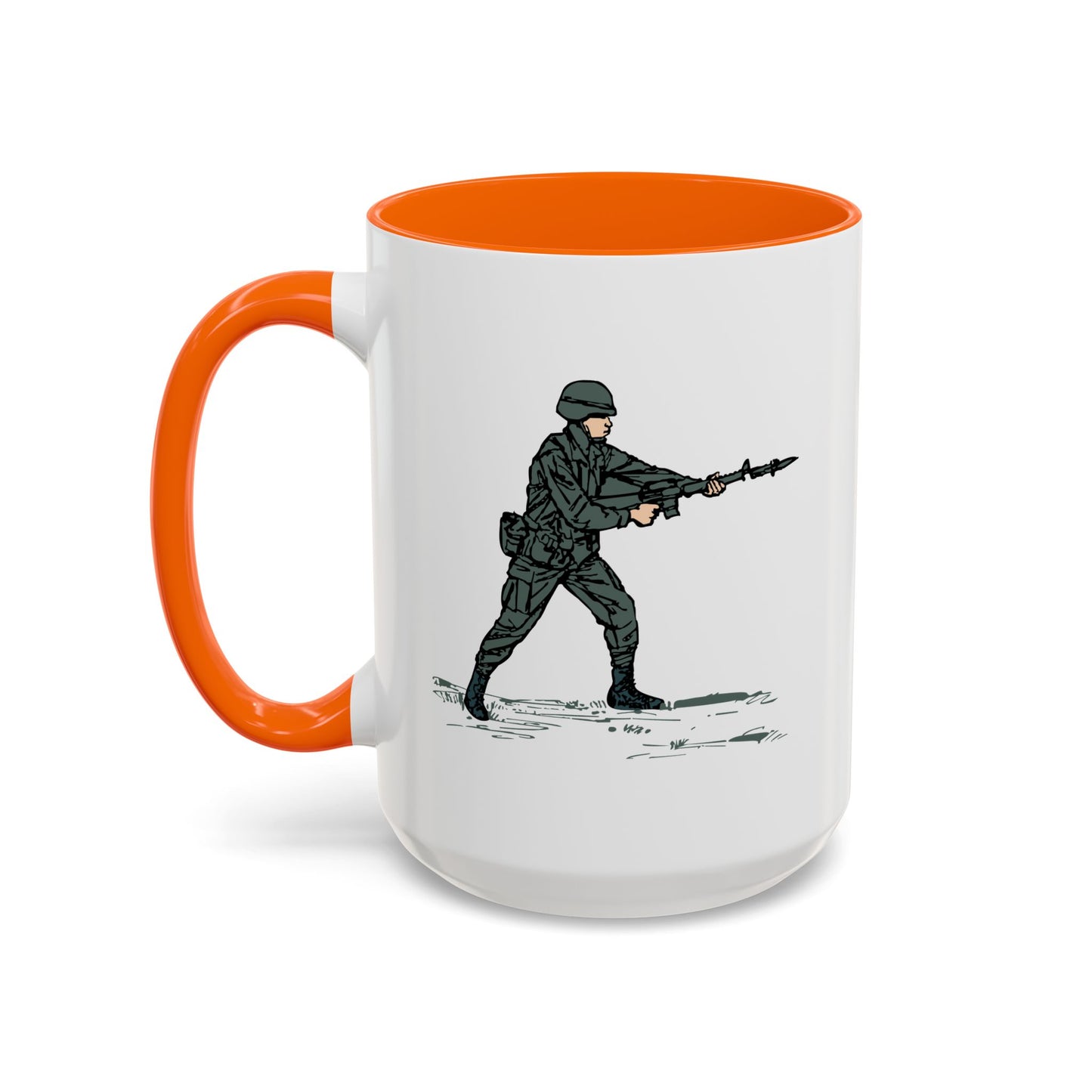 Accent Coffee Mug (11oz & 15oz) - Bayonet Training-Modified Thrust X 300