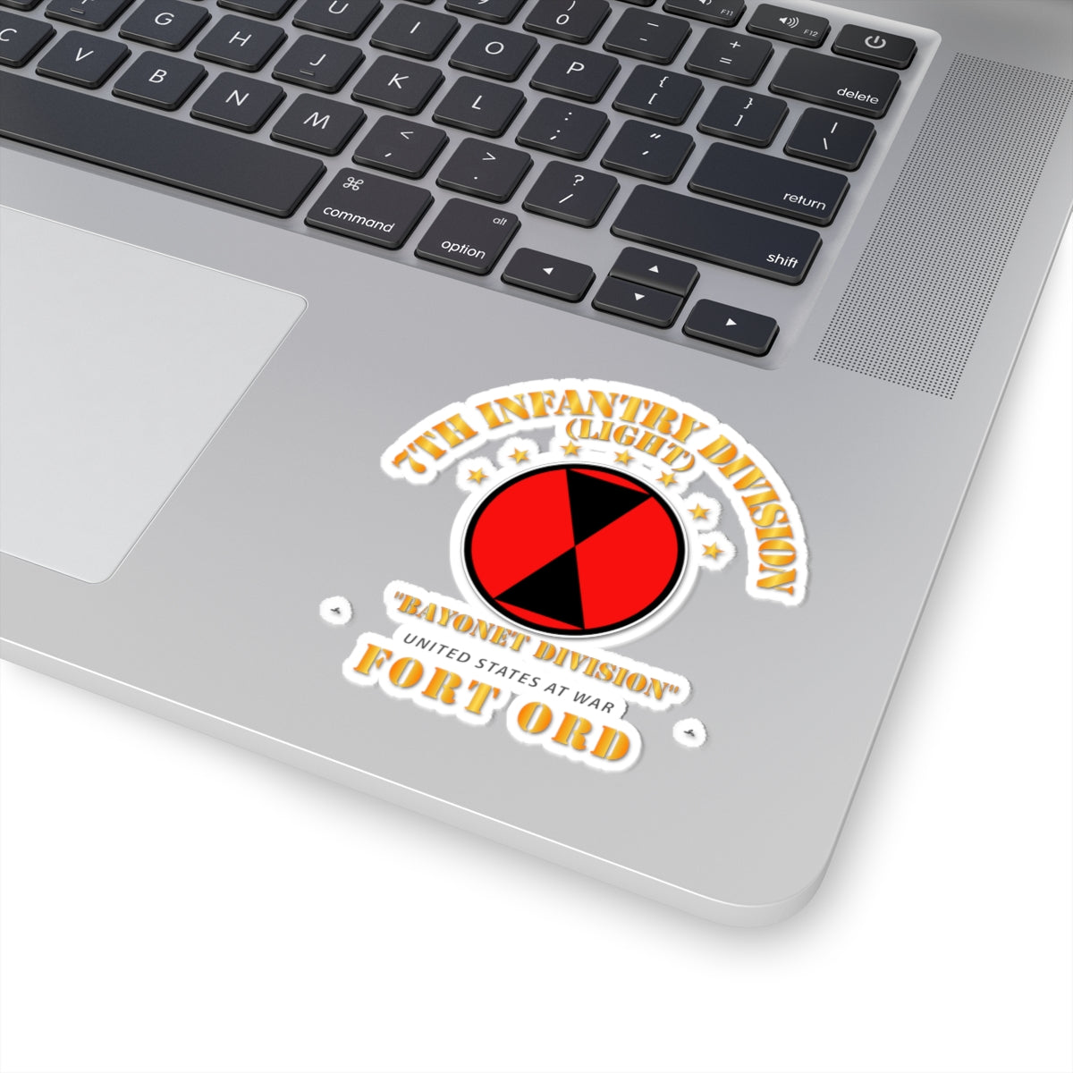 Kiss-Cut Stickers - 7th Infantry Division - Ft Ord