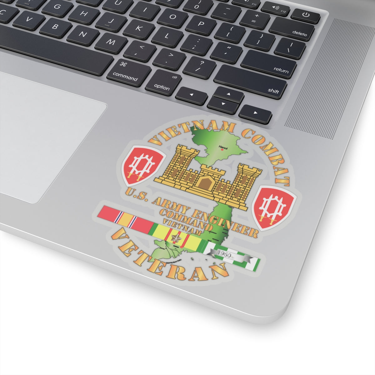 Kiss-Cut Stickers - Vietnam Combat Engineer - Engineer Command Vietnam w SVC