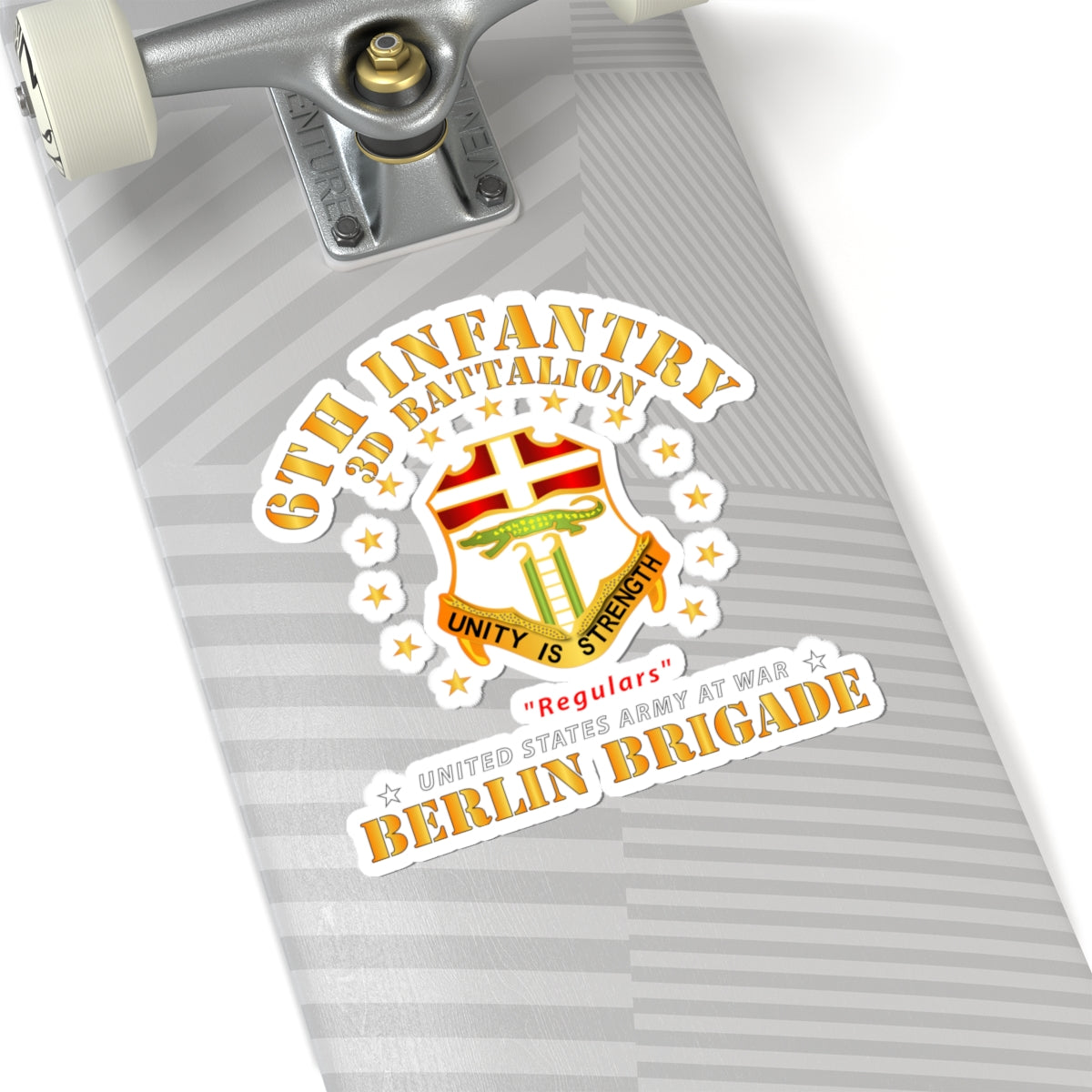 Kiss-Cut Stickers - 3d Battalion 6th Infantry - Berlin Brigade X 300