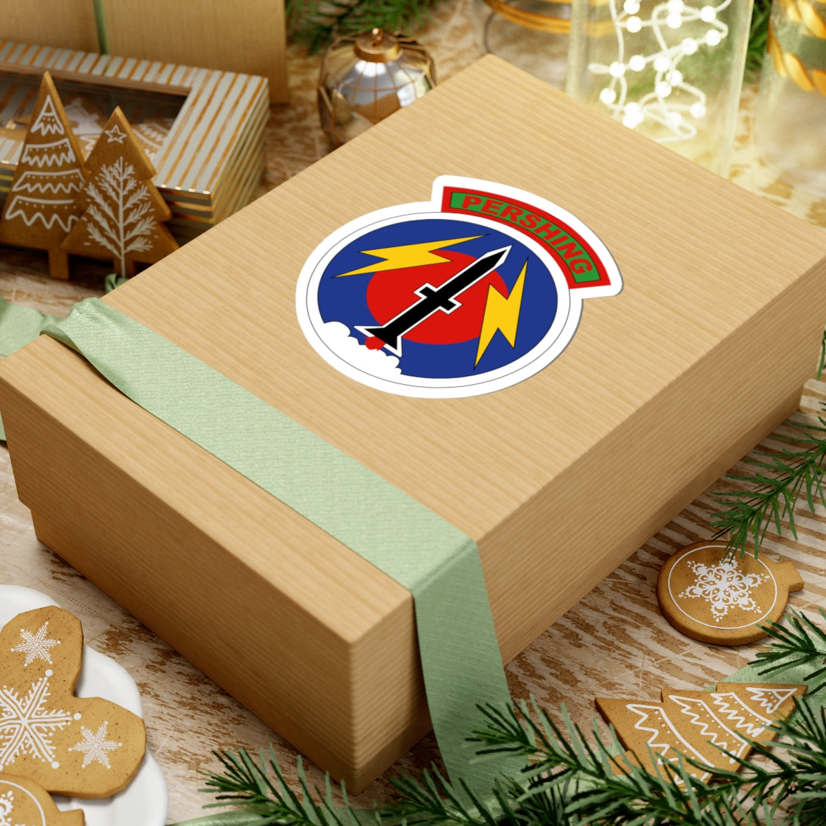 Kiss-Cut Stickers - 56th Artillery Command - Pershing