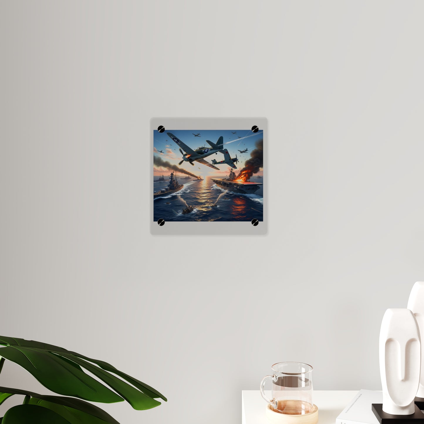 Acrylic Wall Art Panel - Battle of Midway