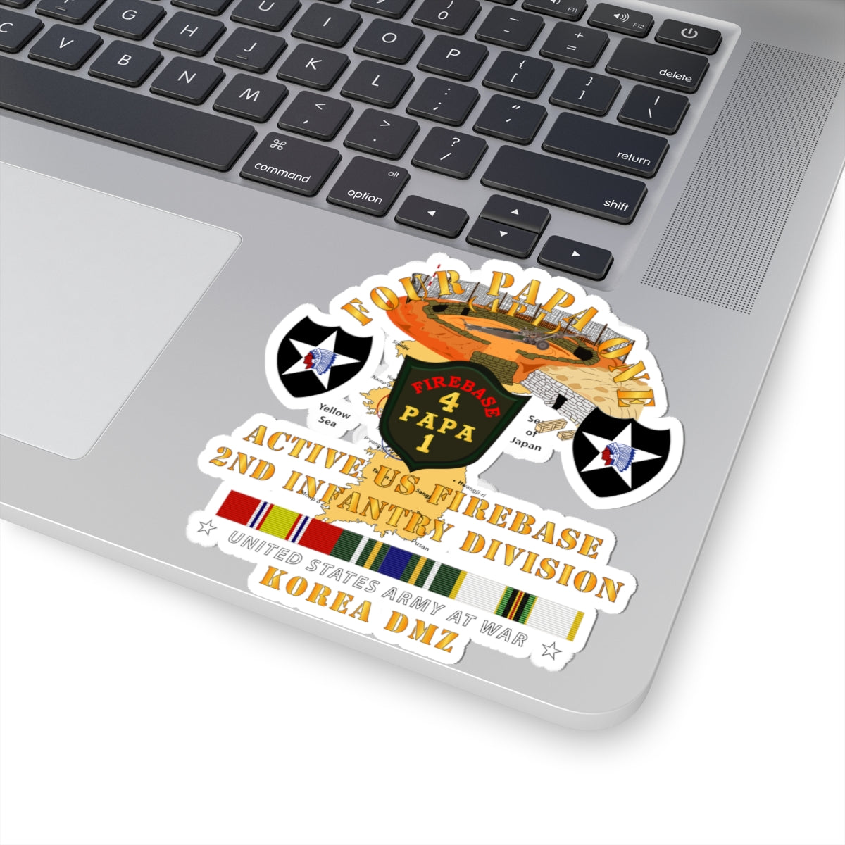 Kiss-Cut Stickers - 4P1 - Active Firebase - 2nd ID w KOREA SVC