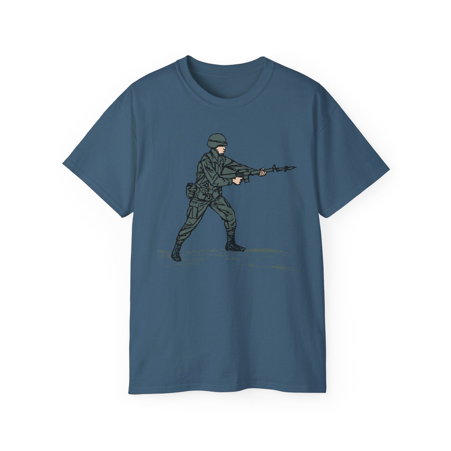 Unisex Ultra Cotton Tee - Bayonet Training-Modified Thrust X 300