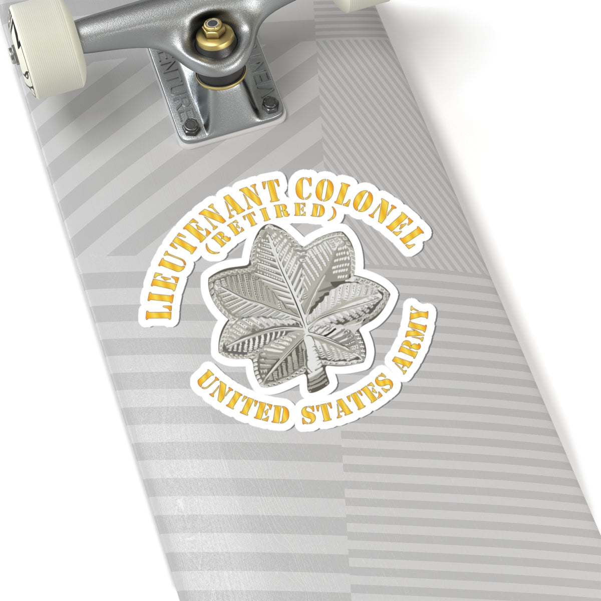 Kiss-Cut Stickers - Lieutenant Colonel - LTC - Retired - V1
