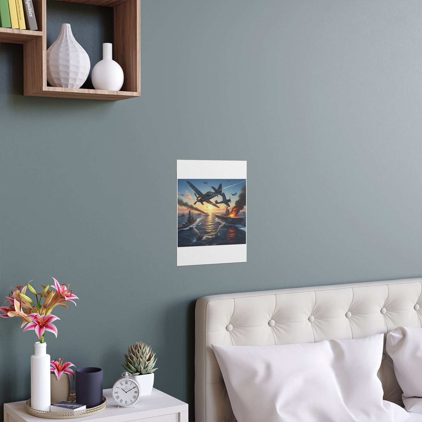 Indoor and Outdoor Silk Posters - Battle of Midway