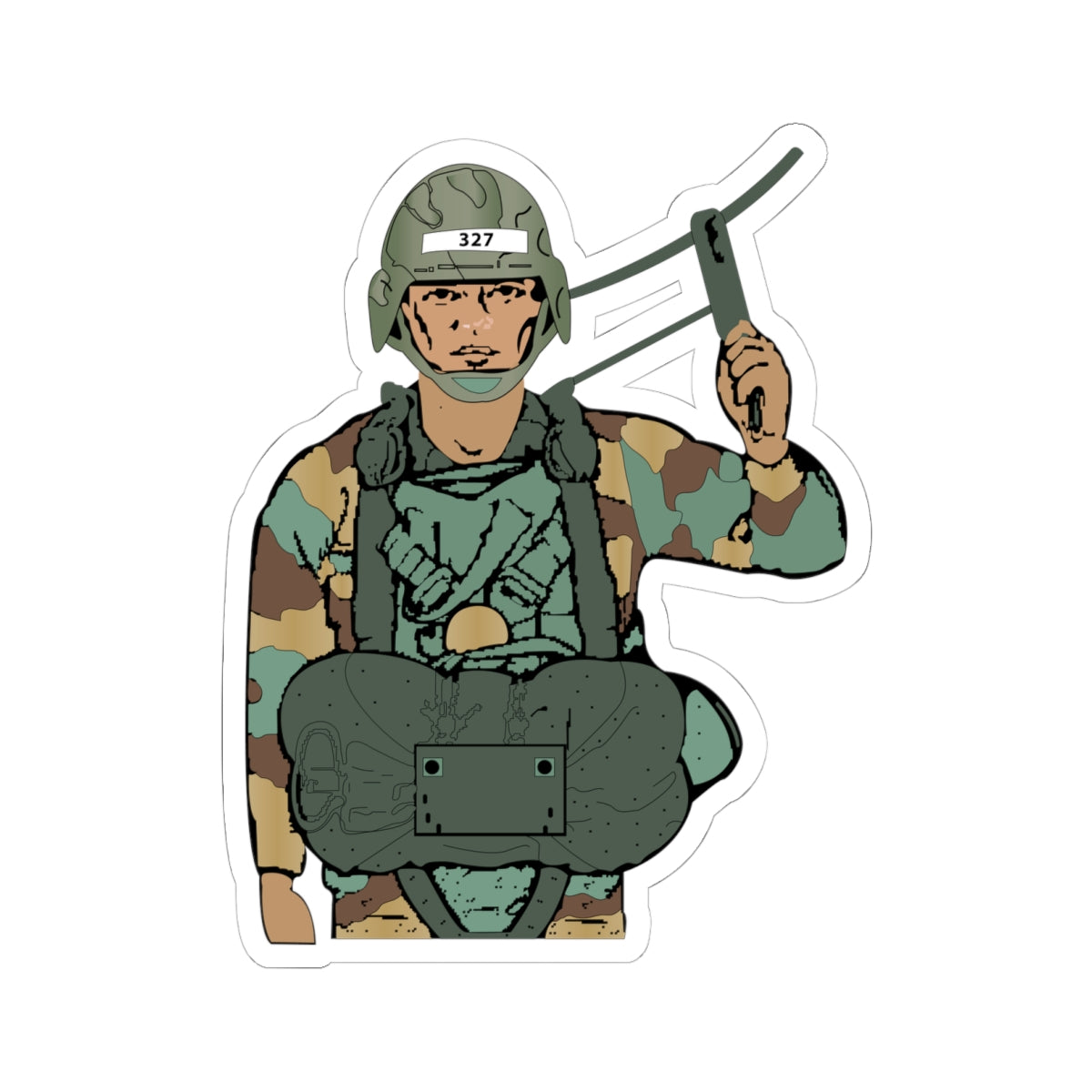 Kiss-Cut Stickers - Jumper X 300
