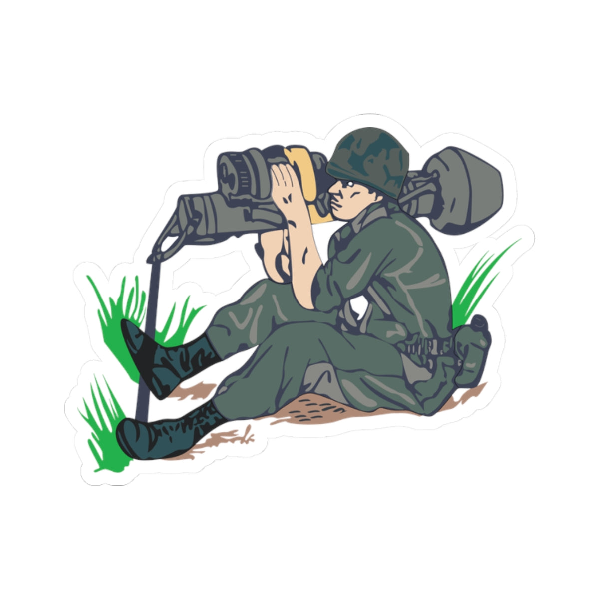 Kiss-Cut Stickers - Anti Armor M47 Dragon X 300