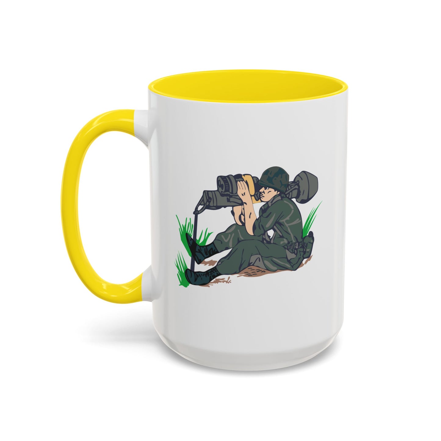 Accent Coffee Mug (11oz & 15oz) - Anti Armor M47 Dragon X 300