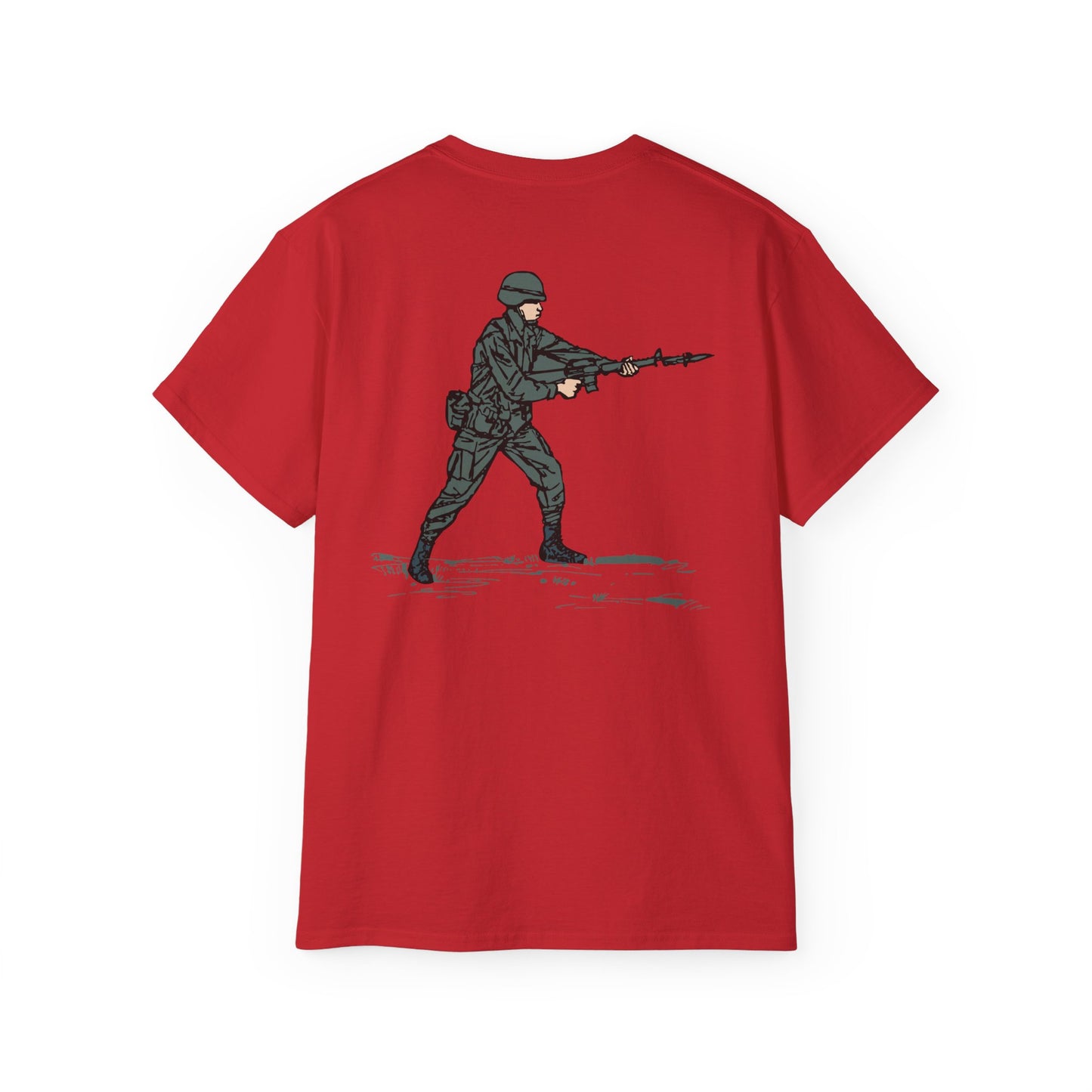 Unisex Ultra Cotton Tee - Bayonet Training-Modified Thrust X 300