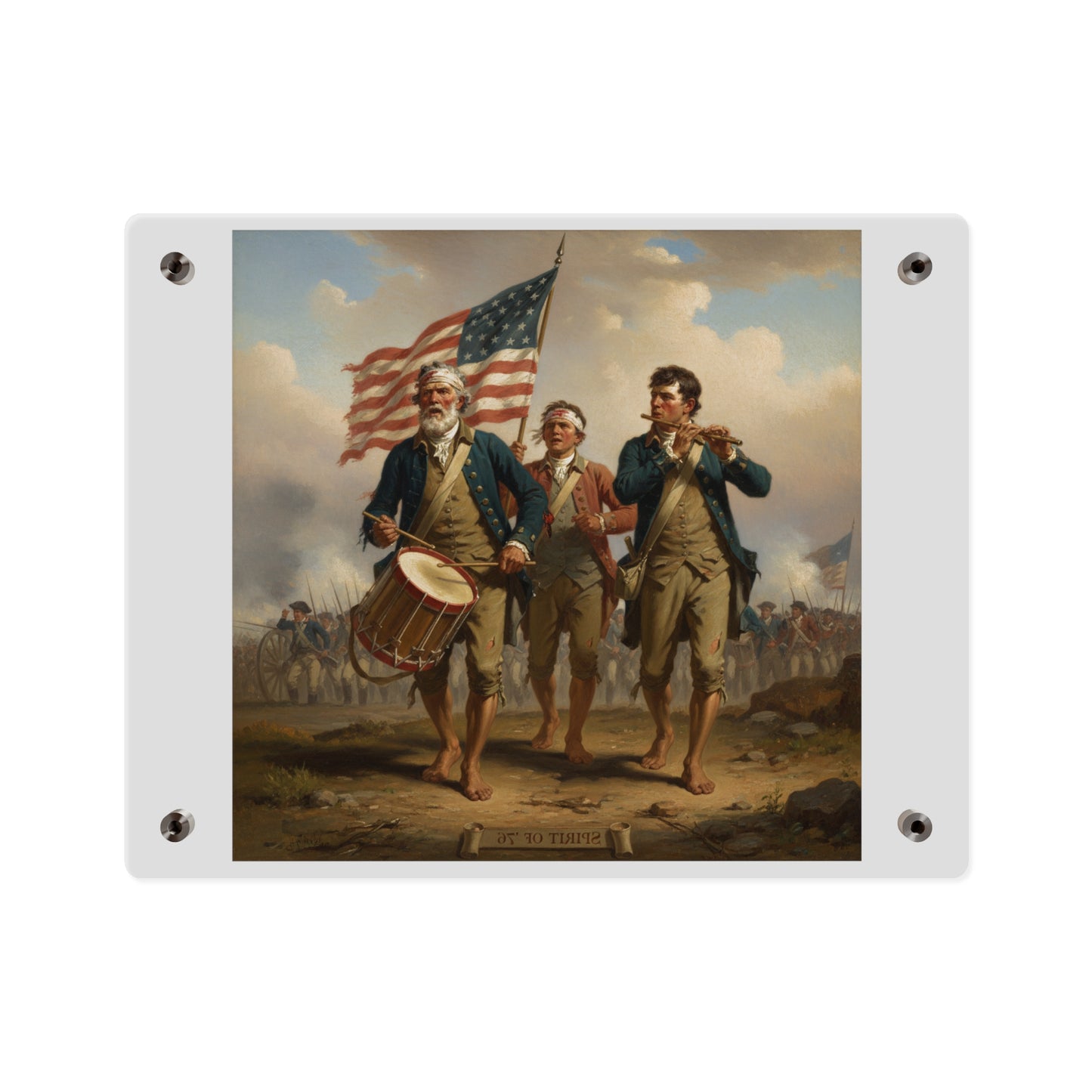 Acrylic Wall Art Panel - Spirit of 76