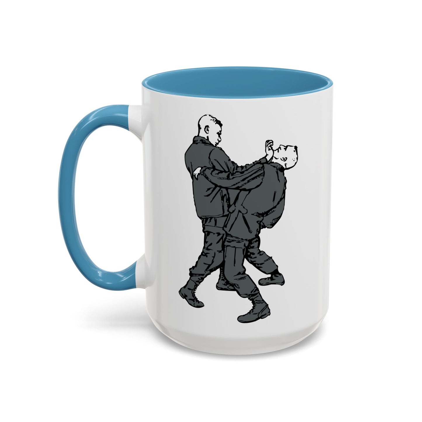 Accent Coffee Mug (11oz & 15oz) - Palm-Heel Strike to Chin X 300