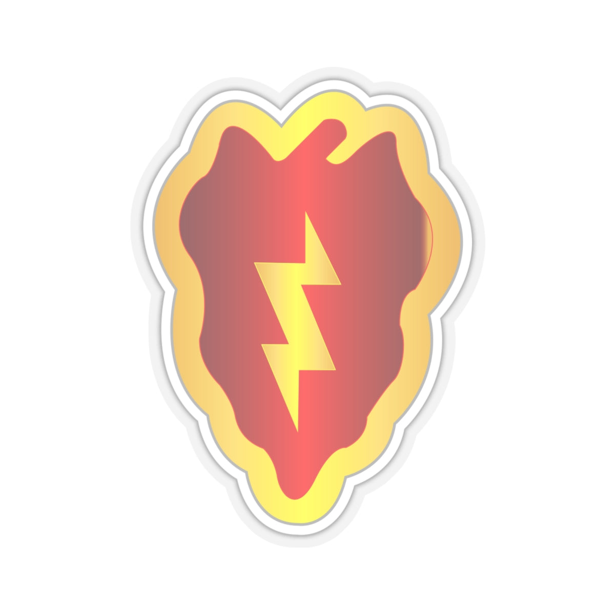 Kiss-Cut Stickers - SSI - 25th Infantry Division wo Txt